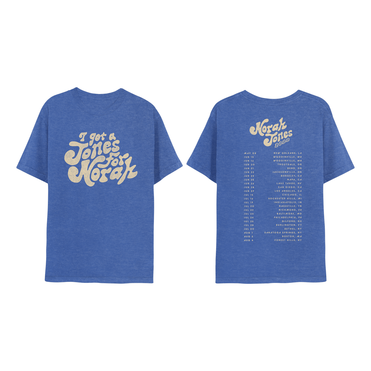 Tour 2022 Blue Itin Tee