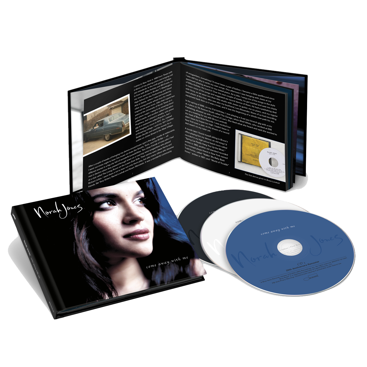 Norah Jones * Come Away With Me: 20th Anniversary [Super Deluxe 3 CD]