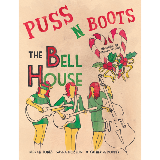 Puss N Boots Event Poster - Norah Jones
