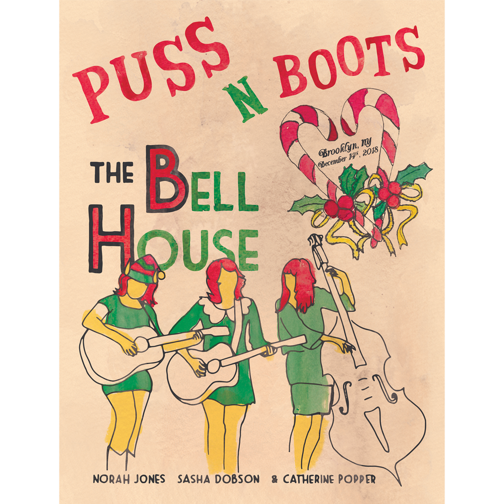 Puss N Boots Event Poster - Norah Jones