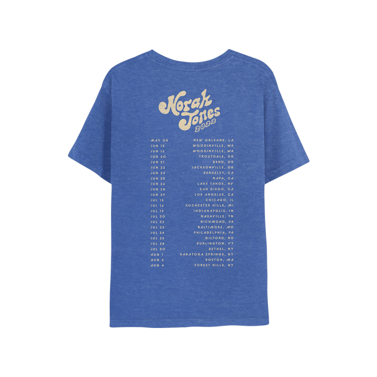 Tour 2022 Blue Itin Tee