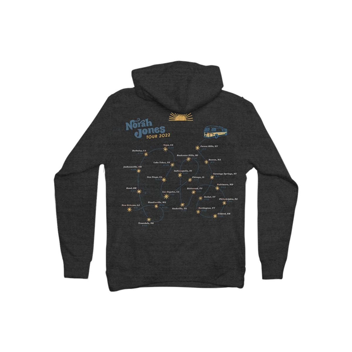 Tour Itin Zip Hoodie